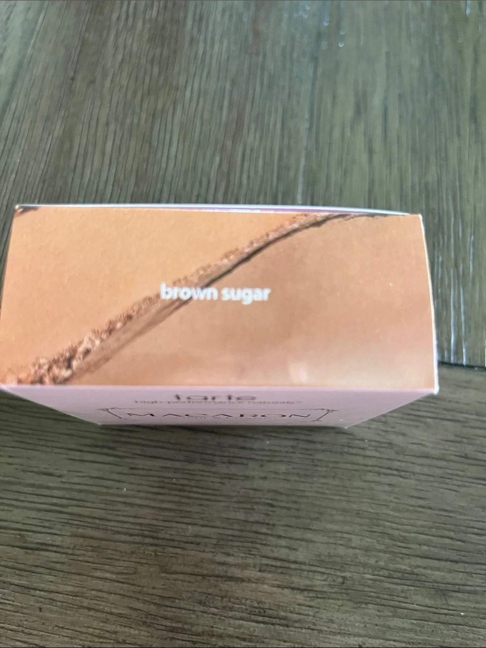 tarte Macaron Sculpt & Bronze Compact - Pale Pink with Gold Accents